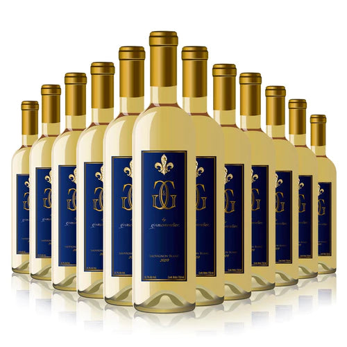 Caja Con 12 Piezas de Vino Blanco G&G by Ginasommelier Sauvignon Blanc 2020
